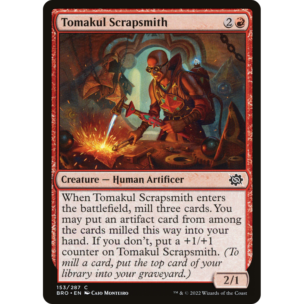 Tomakul Scrapsmith (BRO-153) - The Brothers' War