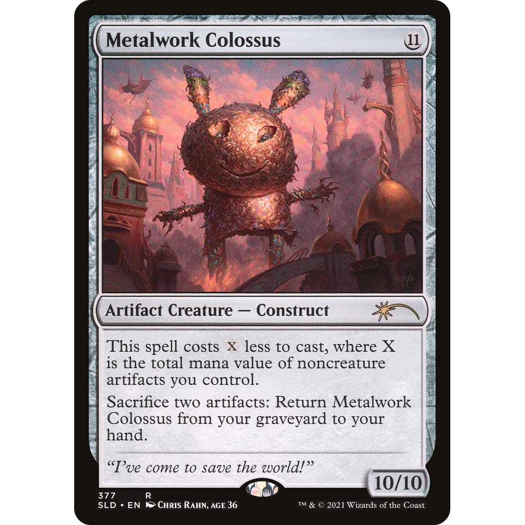 Metalwork Colossus (377) (SLD-377) - Secret Lair Drop Foil