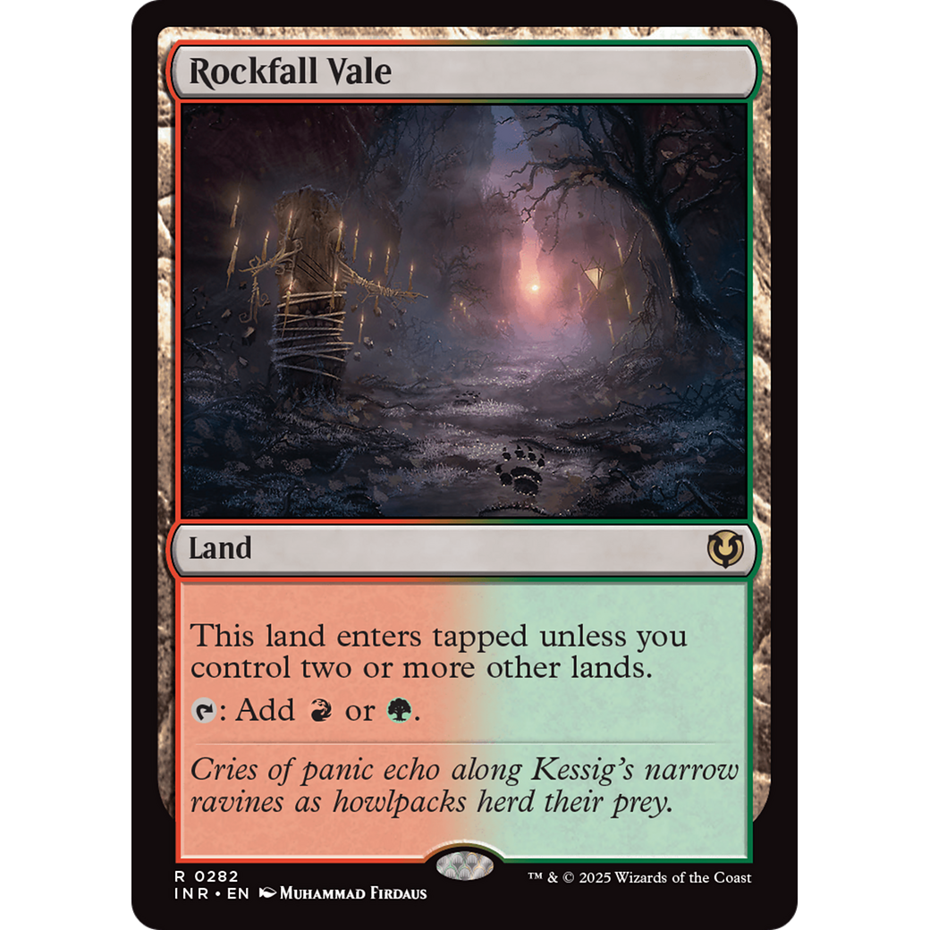 Rockfall Vale (INR-282) - Innistrad Remastered Foil