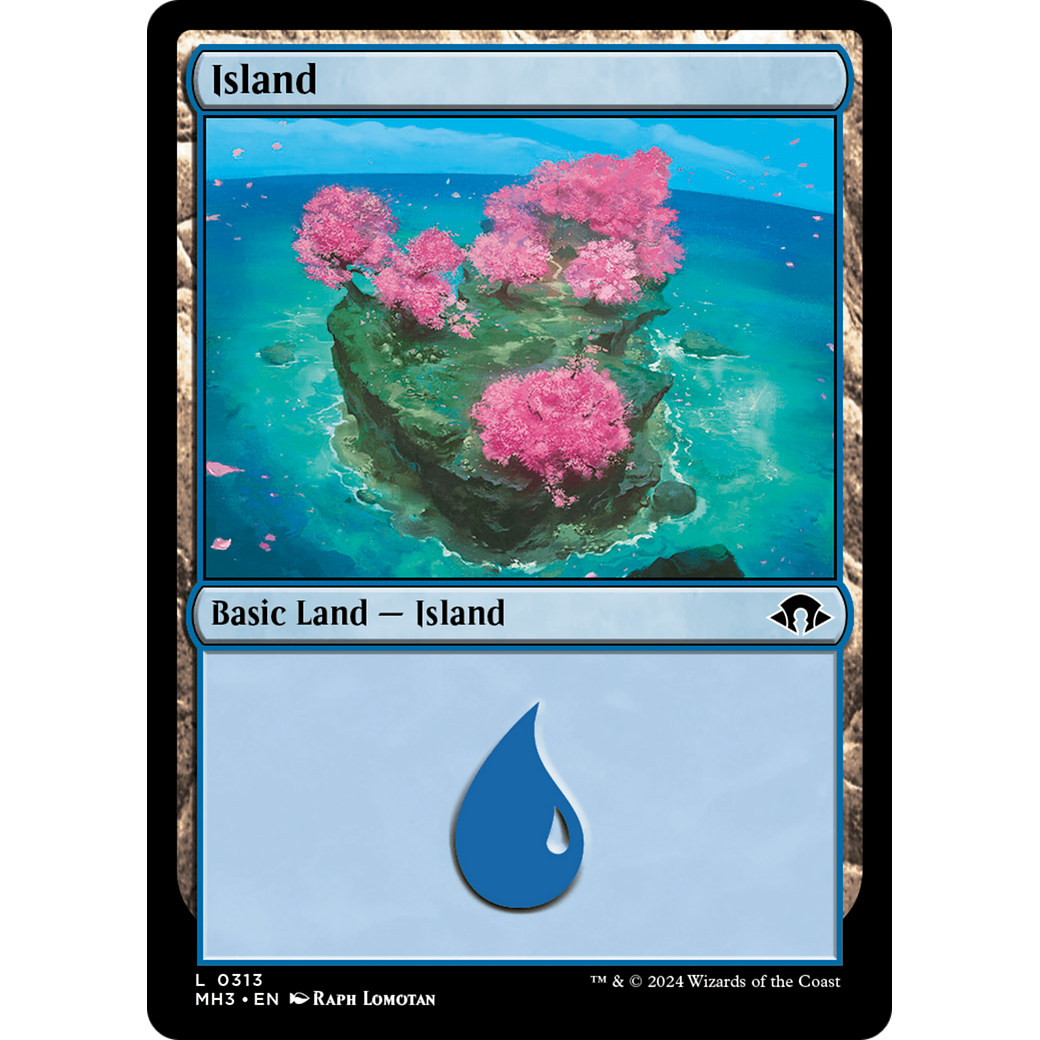 Island (MH3-313) - Modern Horizons 3 Foil