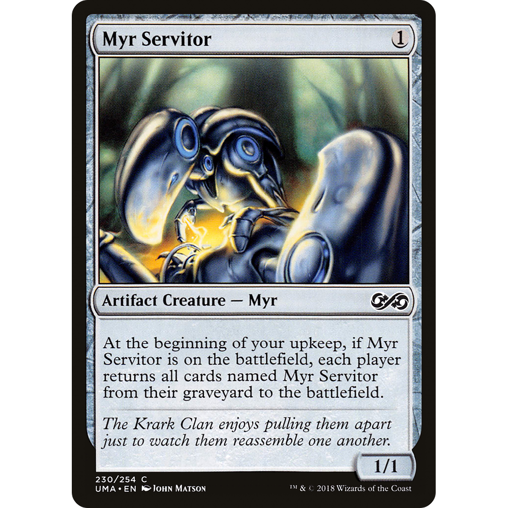 Myr Servitor (UMA-230) - Ultimate Masters Foil