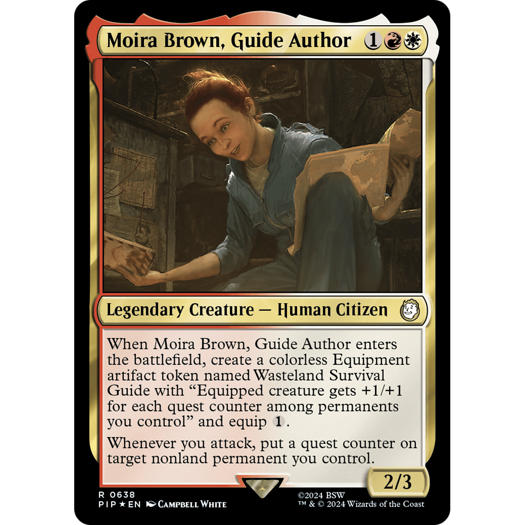 Moira Brown, Guide Author (PIP-638) - Fallout Foil