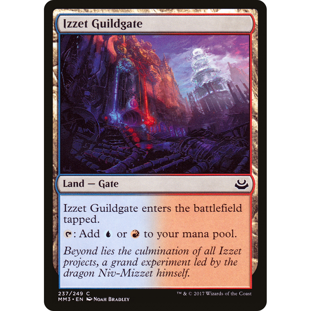 Izzet Guildgate (MM3-237) - Modern Masters 2017