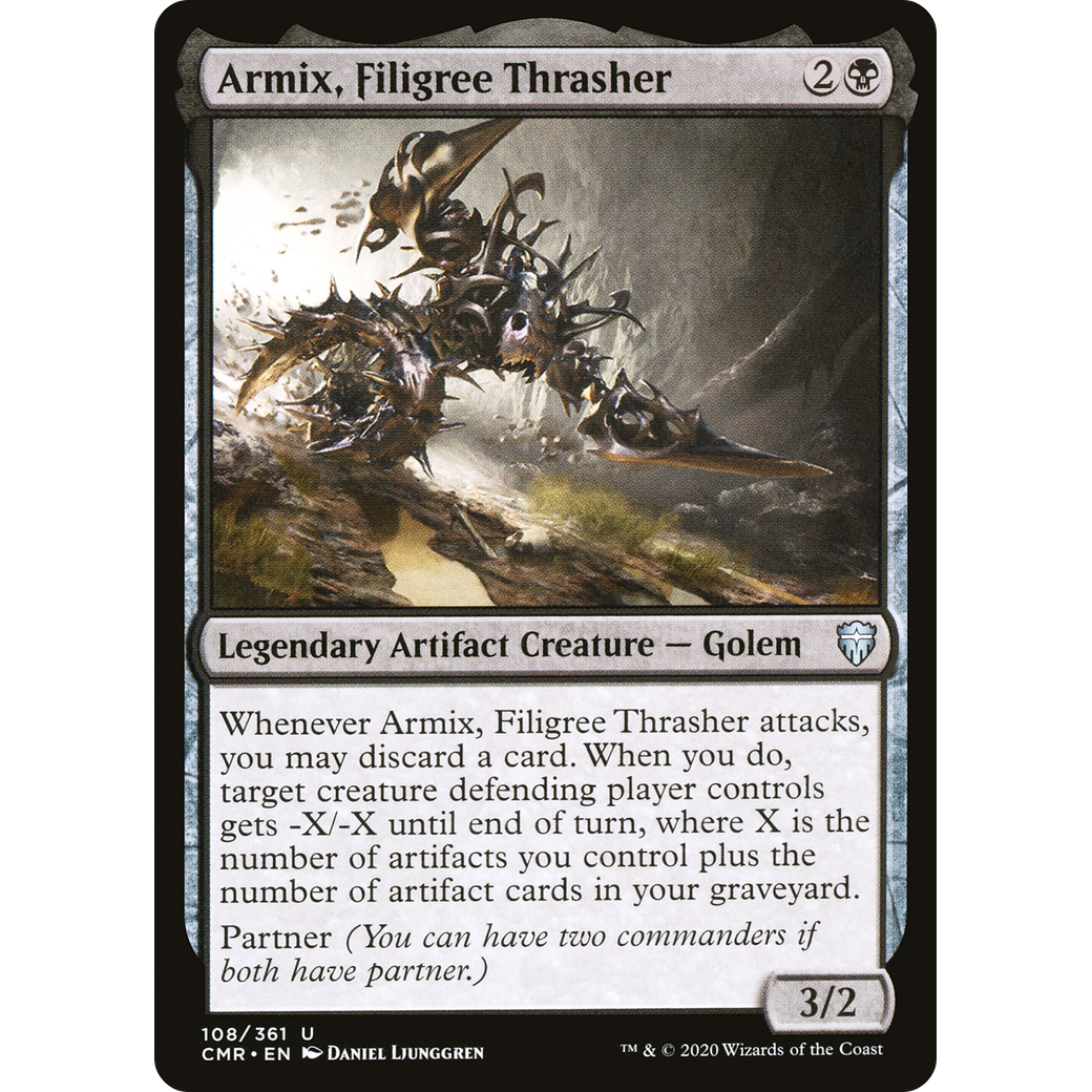 Armix, Filigree Thrasher (CMR-108) - Commander Legends