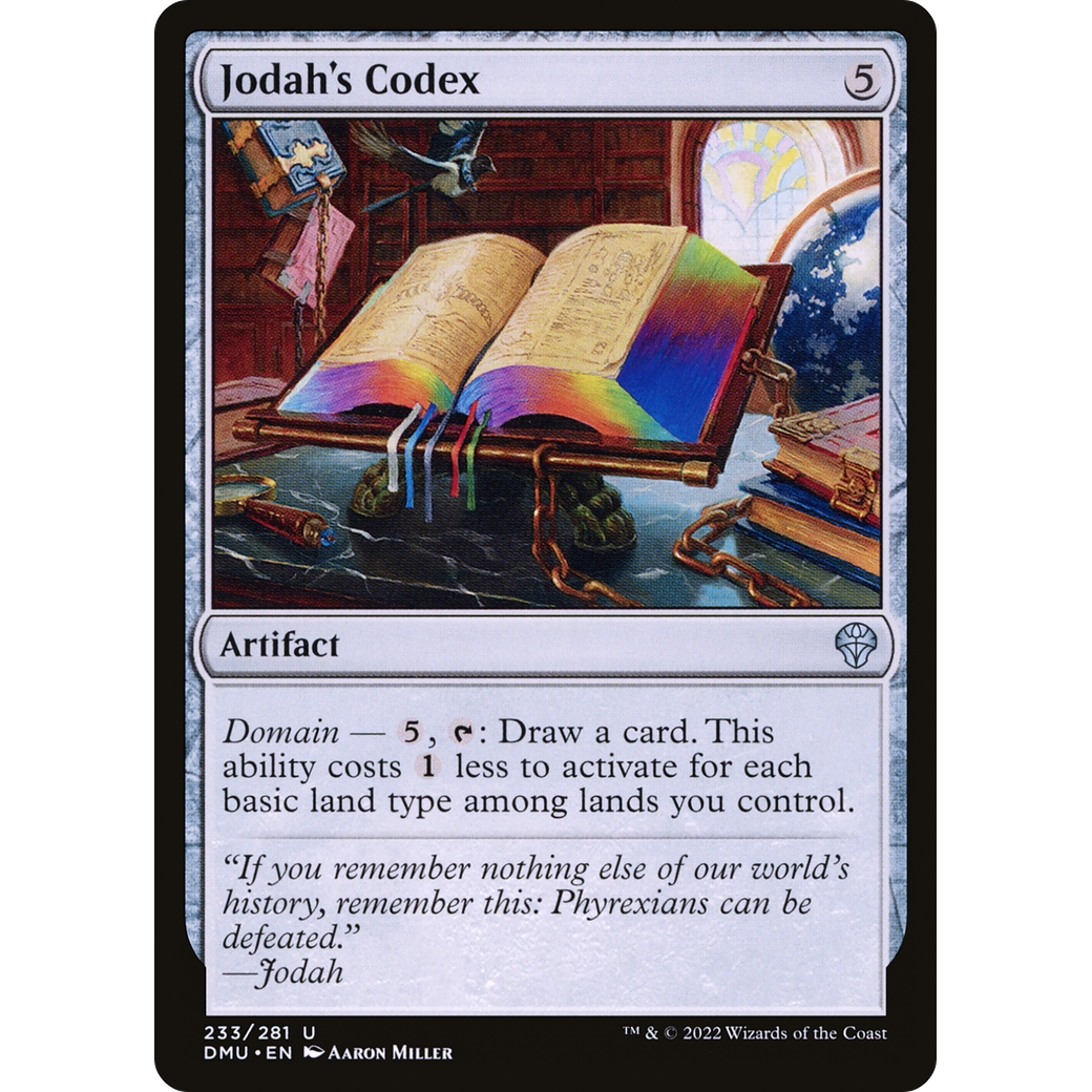 Jodah's Codex (DMU-233) - Dominaria United Foil