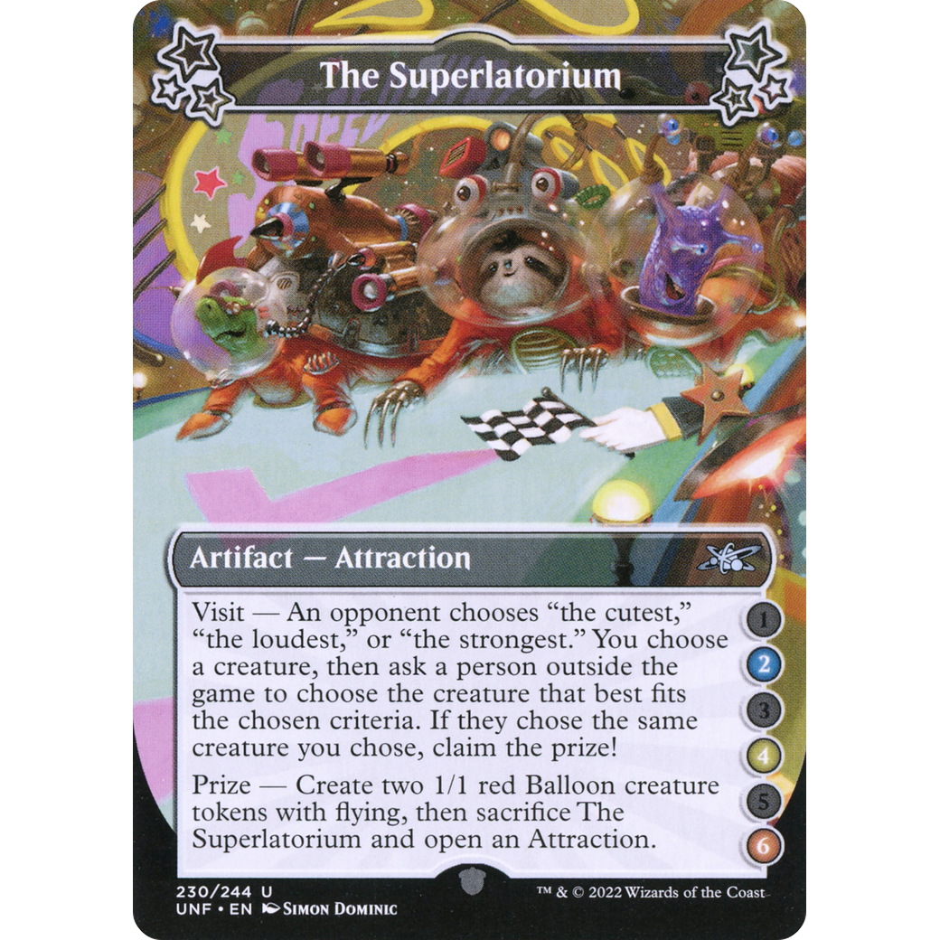 The Superlatorium (2-4-6) (UNF-230) - Unfinity Foil