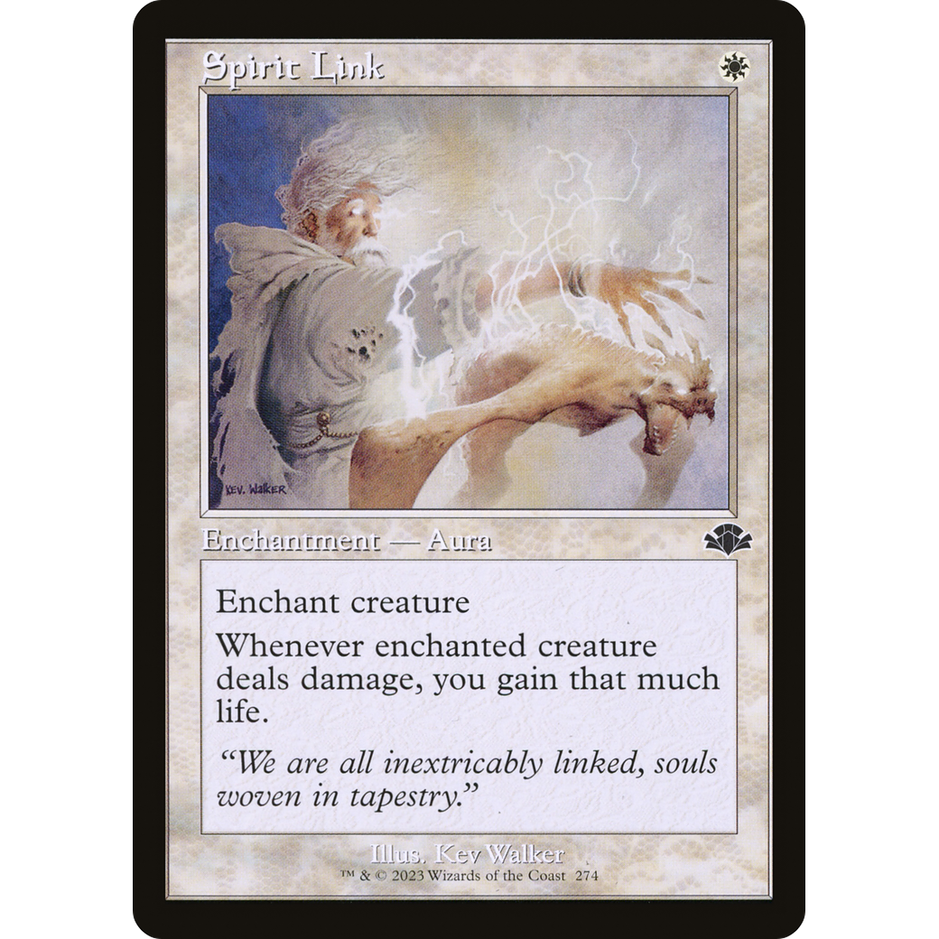 Spirit Link (Retro Frame) (DMR-274) - Dominaria Remastered