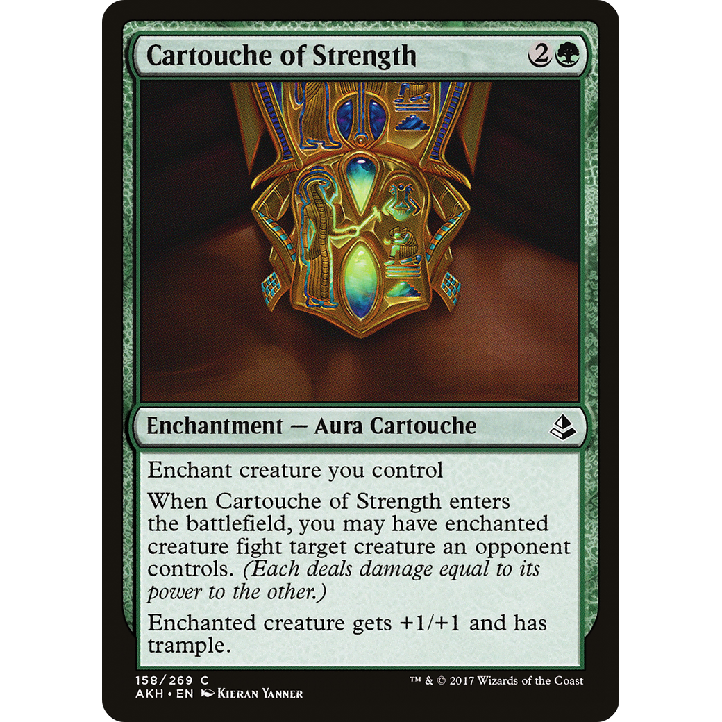 Cartouche of Strength (AKH-158) - Amonkhet