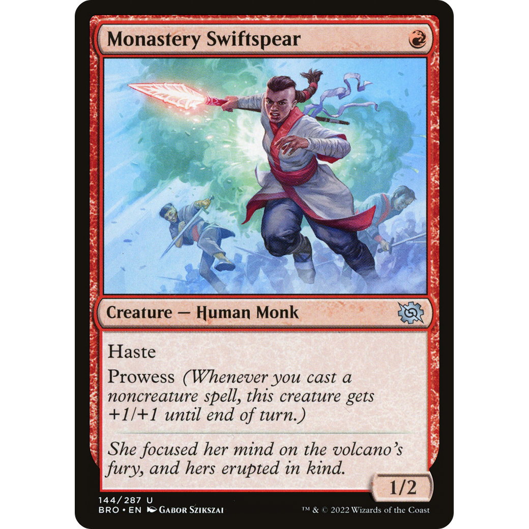 Monastery Swiftspear (BRO-144) - The Brothers' War