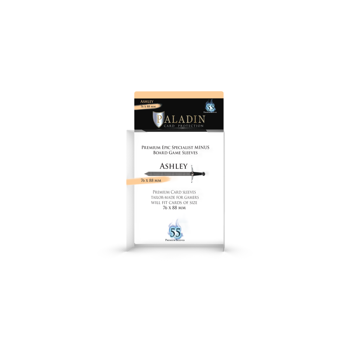Paladin Card Protectors - Clear Gloss Regular Size: Hazel – 44x63.5mm
