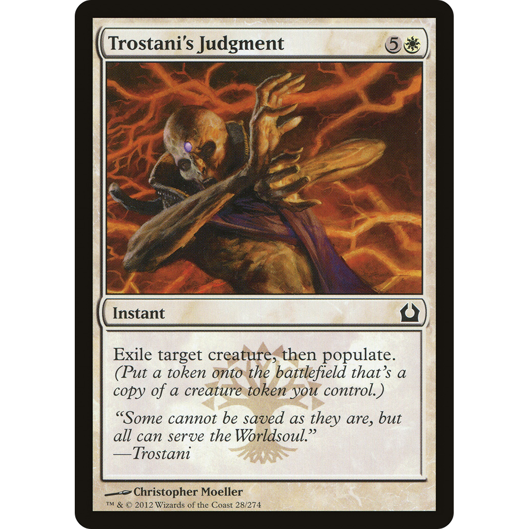 Trostani's Judgment (RTR-028) - Return to Ravnica