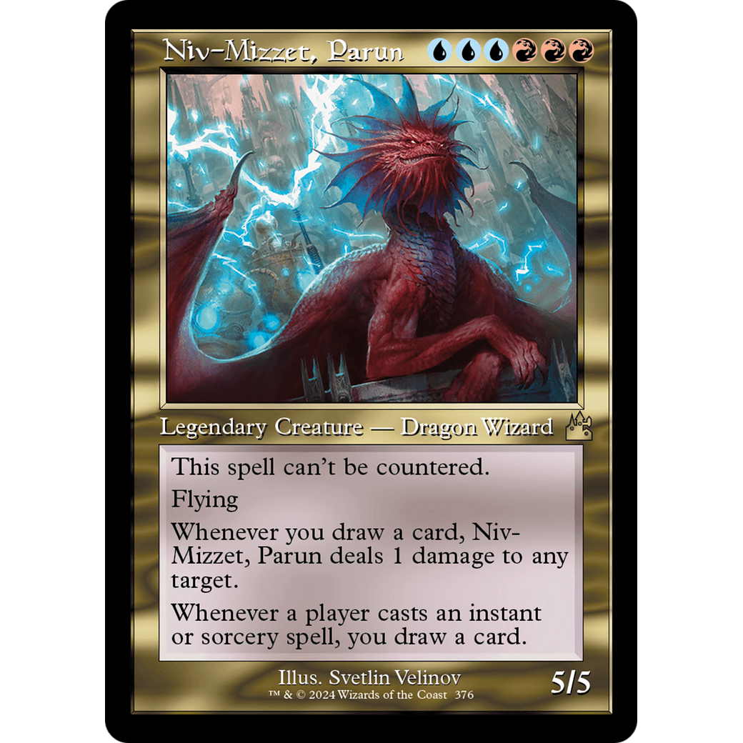 Niv-Mizzet, Parun (RVR-376) - Ravnica Remastered Foil