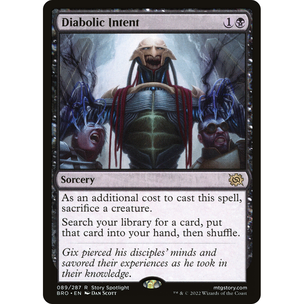 Diabolic Intent (BRO-089) - The Brothers' War