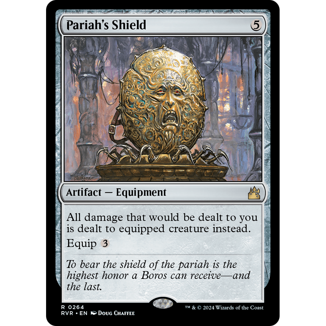 Pariah's Shield (RVR-264) - Ravnica Remastered Foil