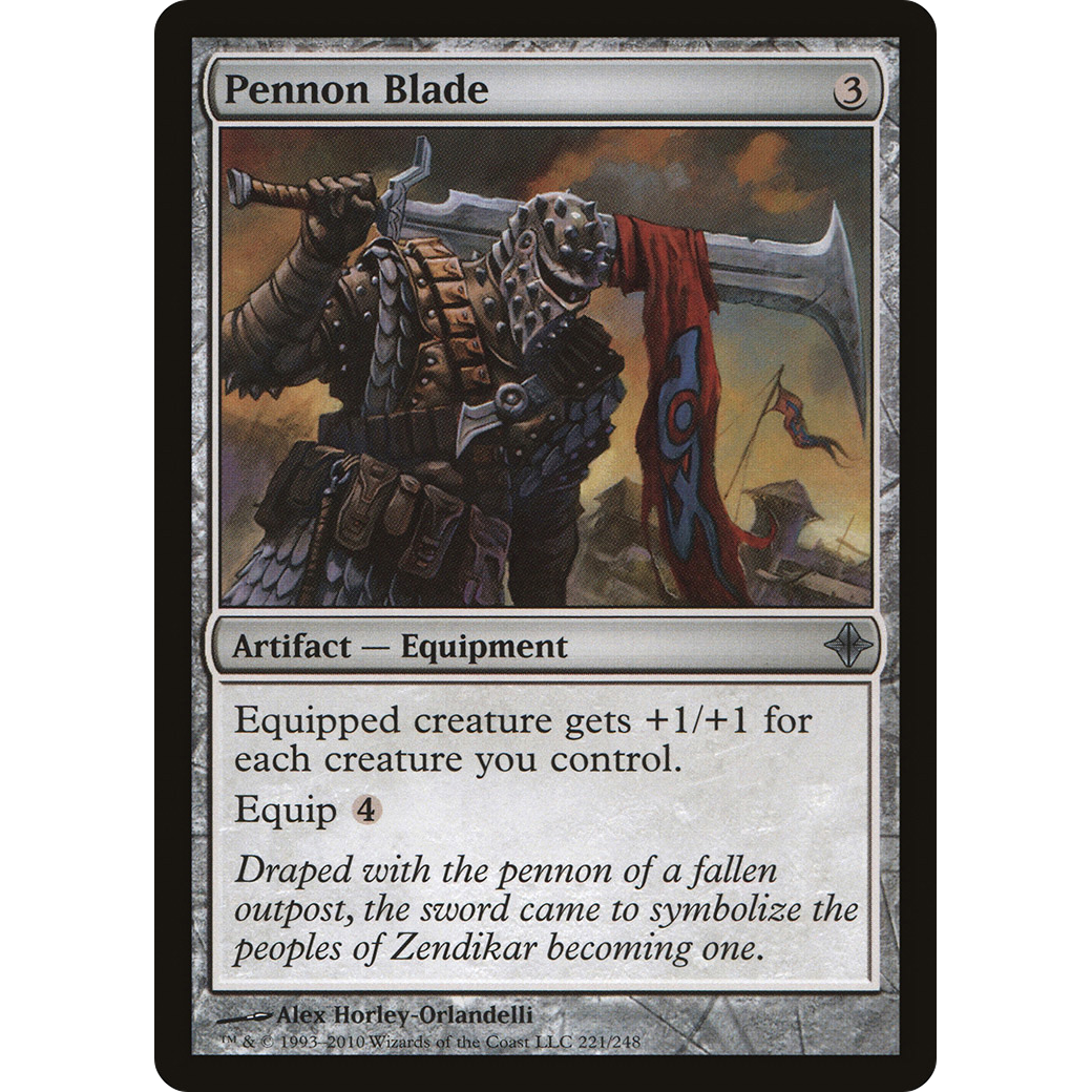 Pennon Blade (ROE-221) - Rise of the Eldrazi Foil