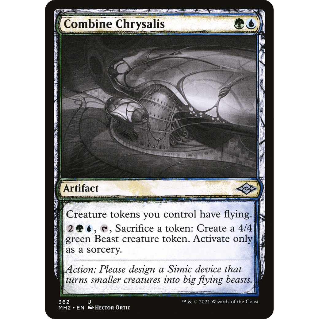 Combine Chrysalis (Showcase) (MH2-362) - Modern Horizons 2: (Showcase) Foil