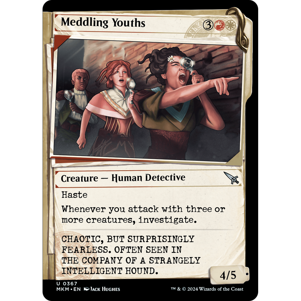Meddling Youths (MKM-367) - Murders at Karlov Manor: (Showcase)