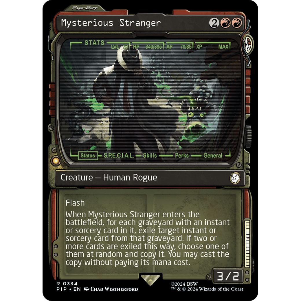 Mysterious Stranger (PIP-334) - Fallout: (Showcase)