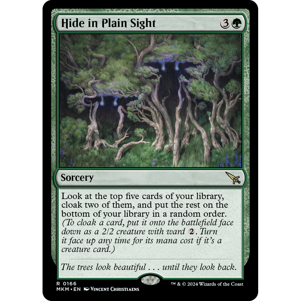 Hide in Plain Sight (MKM-166) - Murders at Karlov Manor Foil