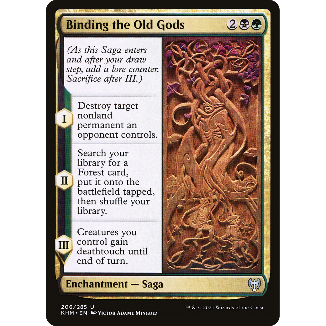 Binding the Old Gods (KHM-206) - Kaldheim Foil