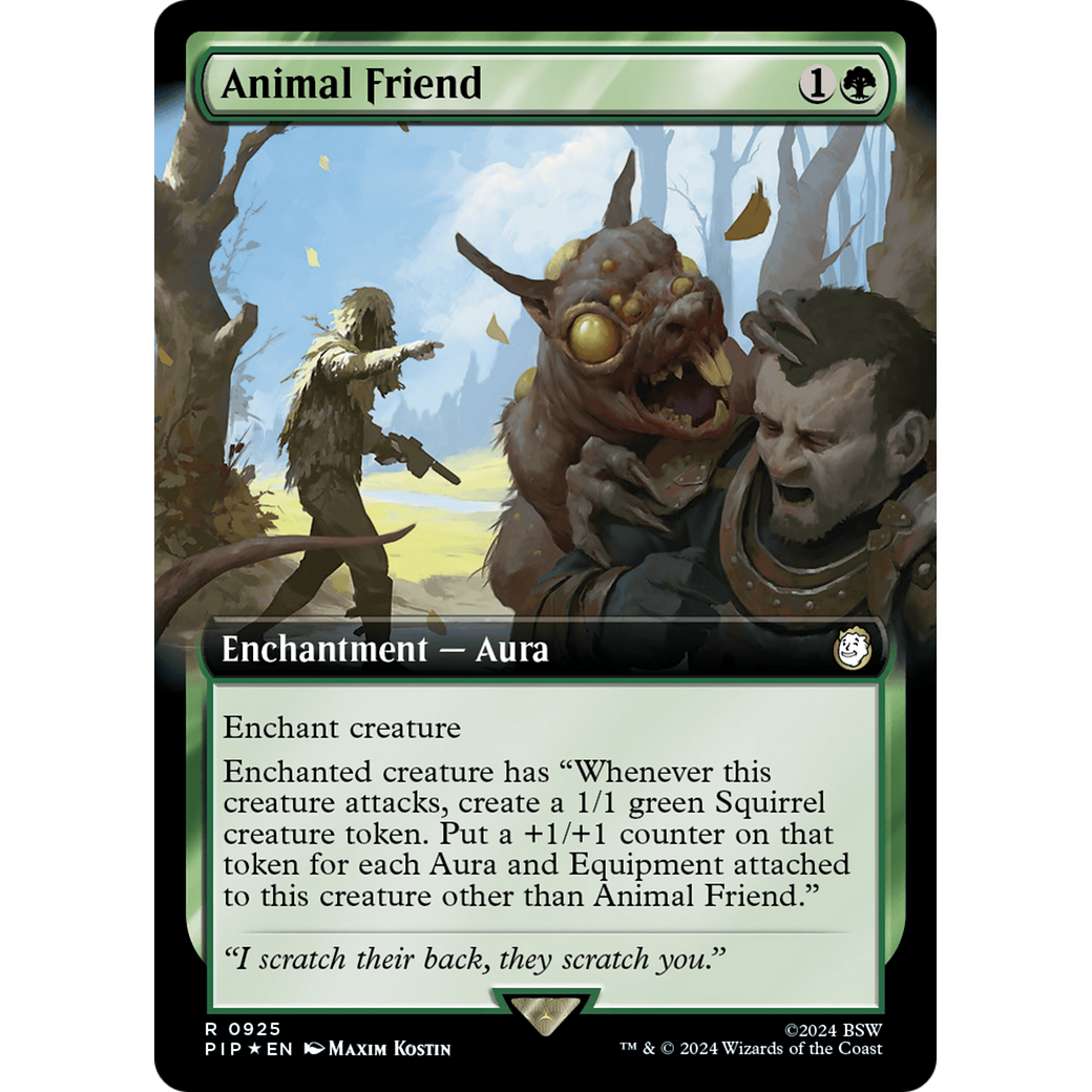 Animal Friend (PIP-925) - Fallout: (Extended Art) Foil