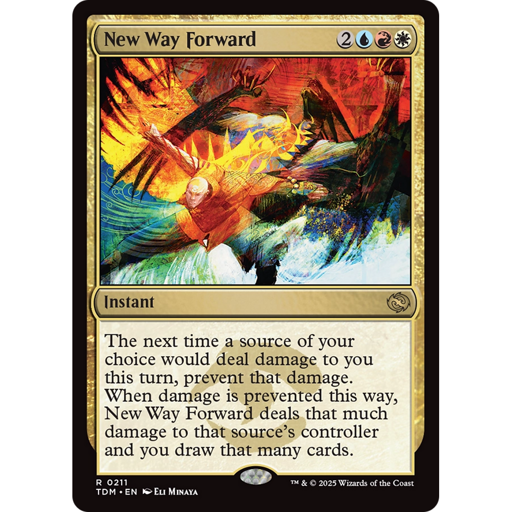 New Way Forward (TDM-211) - Tarkir: Dragonstorm Foil