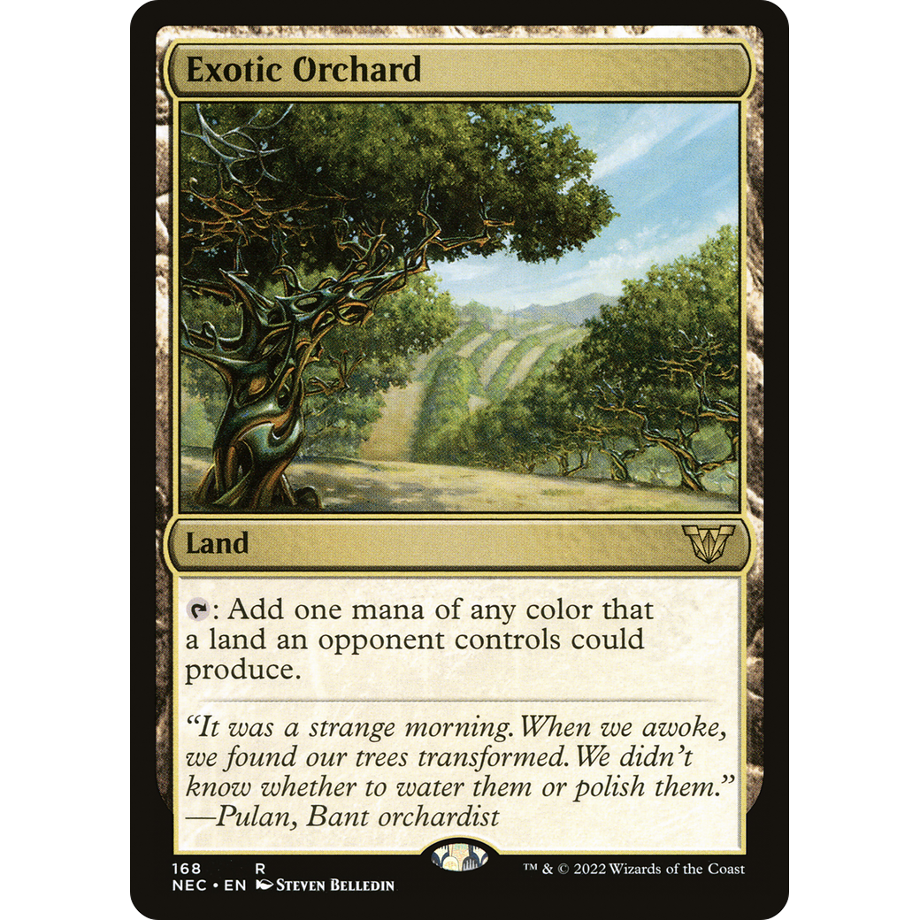 Exotic Orchard (NEC-168) - Neon Dynasty Commander