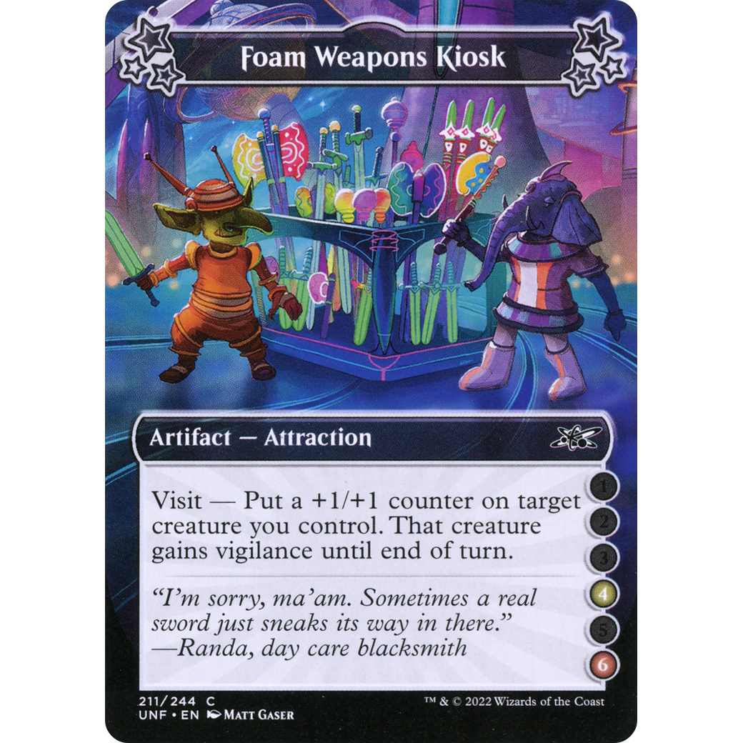 Foam Weapons Kiosk (4-6) (UNF-211) - Unfinity