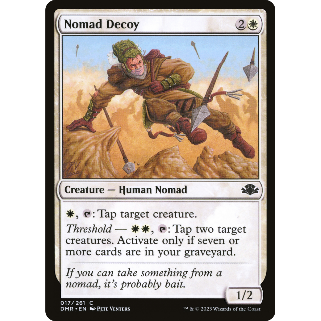 Nomad Decoy (DMR-017) - Dominaria Remastered Foil