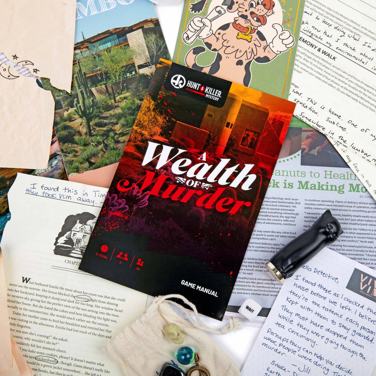 Hunt A Killer: A Wealth of Murder, True Crime Mystery Game