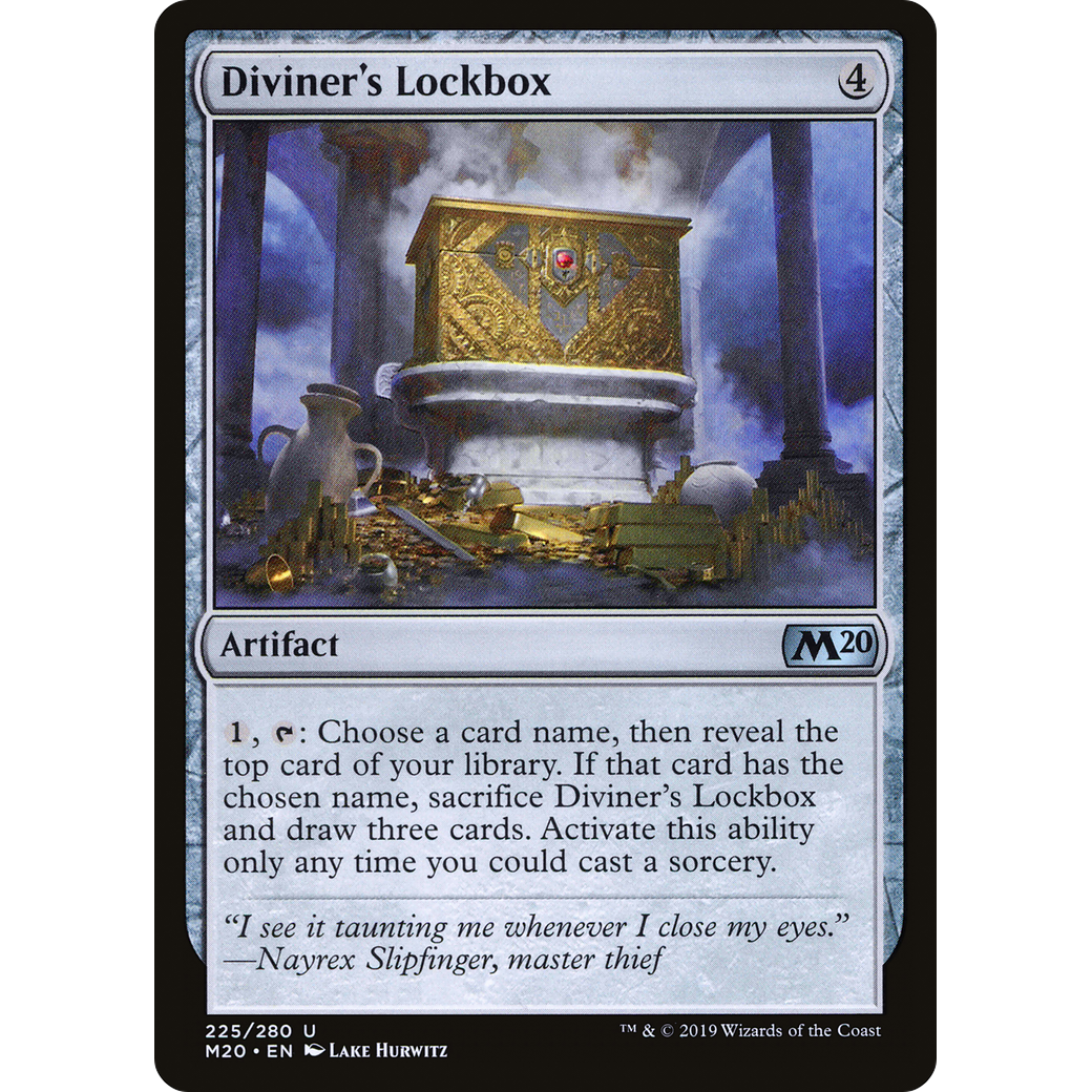 Diviner's Lockbox (M20-225) - Core Set 2020