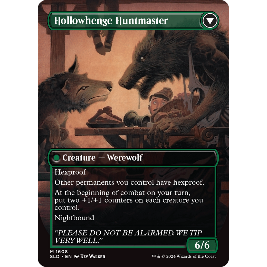 Avabruck Caretaker (SLD-1608) - Secret Lair Drop (Borderless) Foil