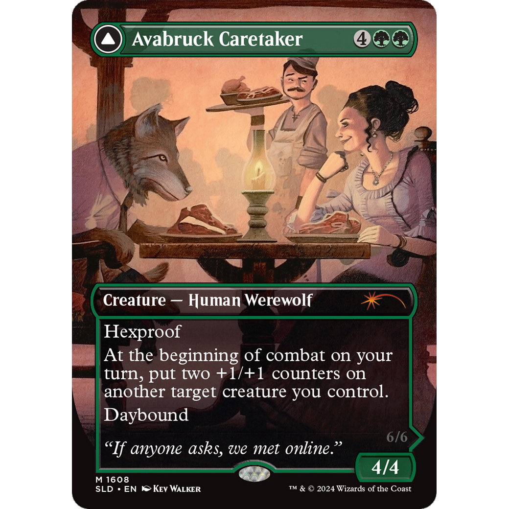 Avabruck Caretaker (SLD-1608) - Secret Lair Drop (Borderless)
