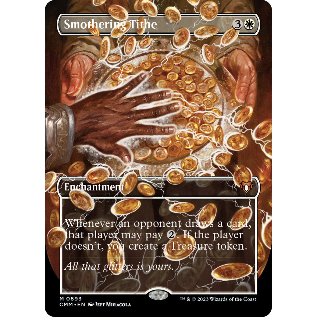 Smothering Tithe (CMM-693) - Commander Masters (Borderless)