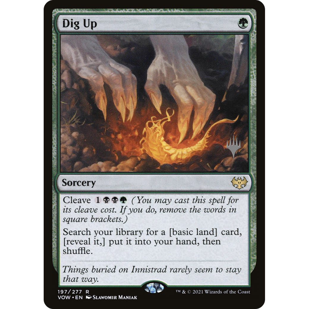 Dig Up (PPDMU-197) - Innistrad: Crimson Vow Promos