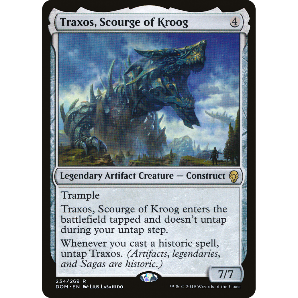 Traxos, Scourge of Kroog (DOM-234) - Dominaria