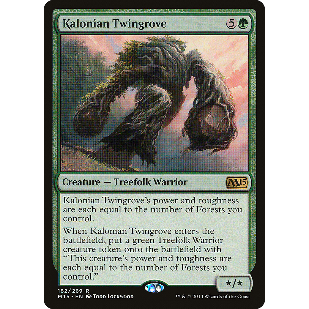 Kalonian Twingrove (M15-182) - Magic 2015 Foil