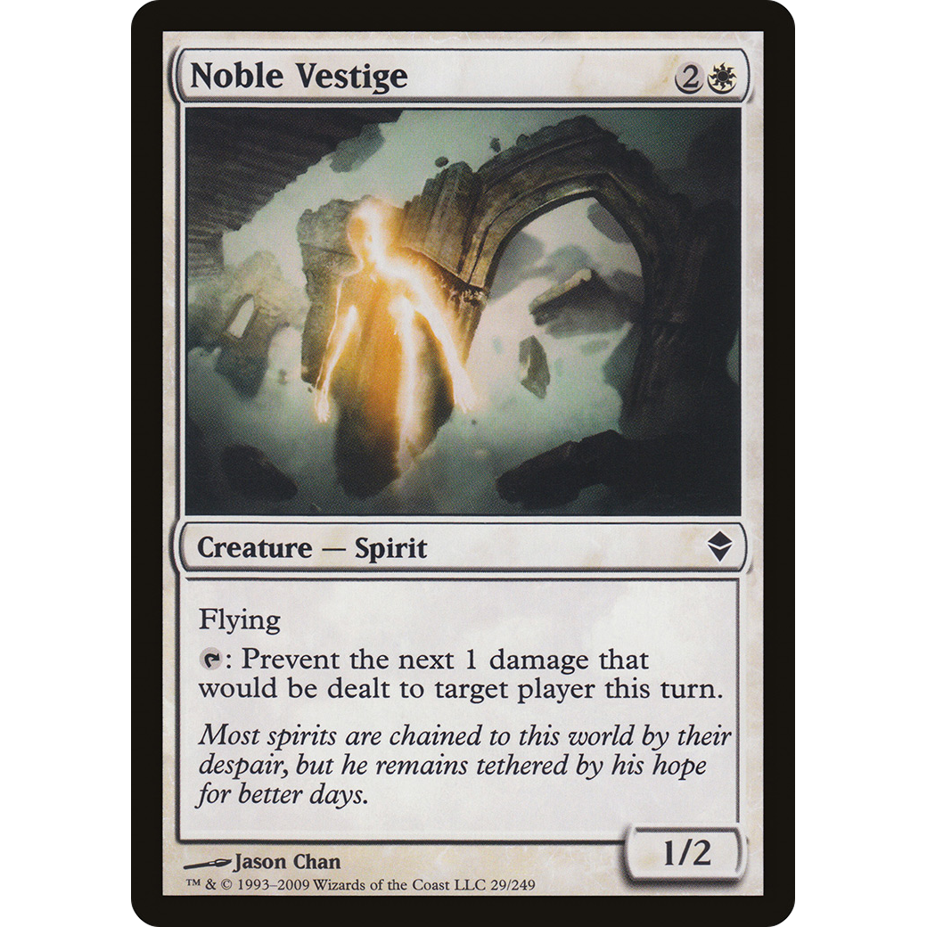 Noble Vestige (ZEN-029) - Zendikar Foil