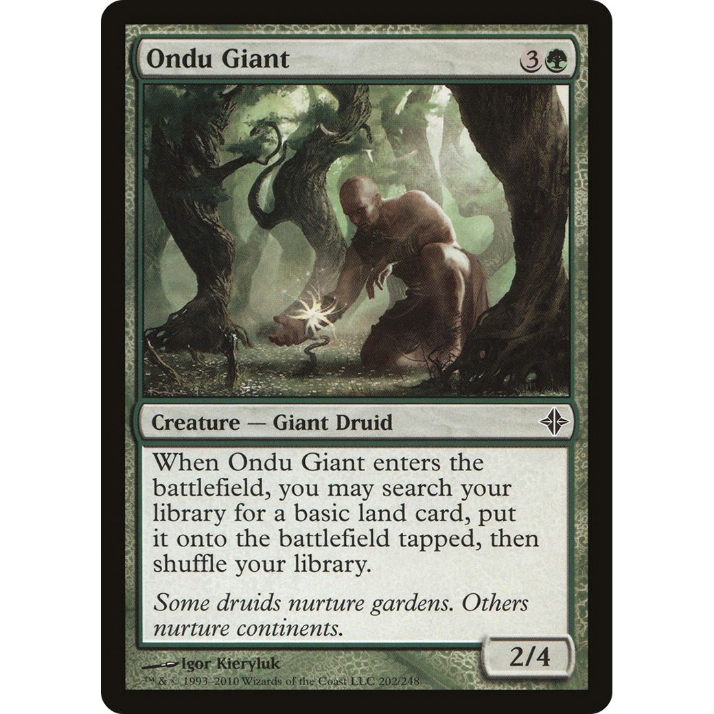 Ondu Giant (ROE-202) - Rise of the Eldrazi Foil