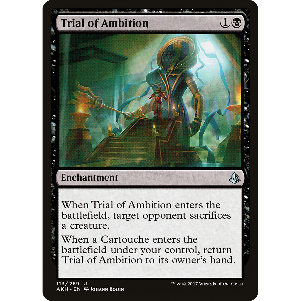 Trial of Ambition (AKH-113) - Amonkhet Foil