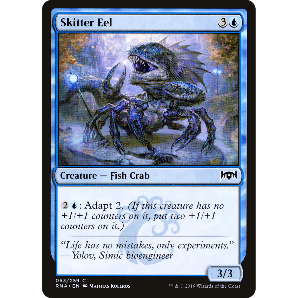 Skitter Eel (RNA-053) - Ravnica Allegiance Foil