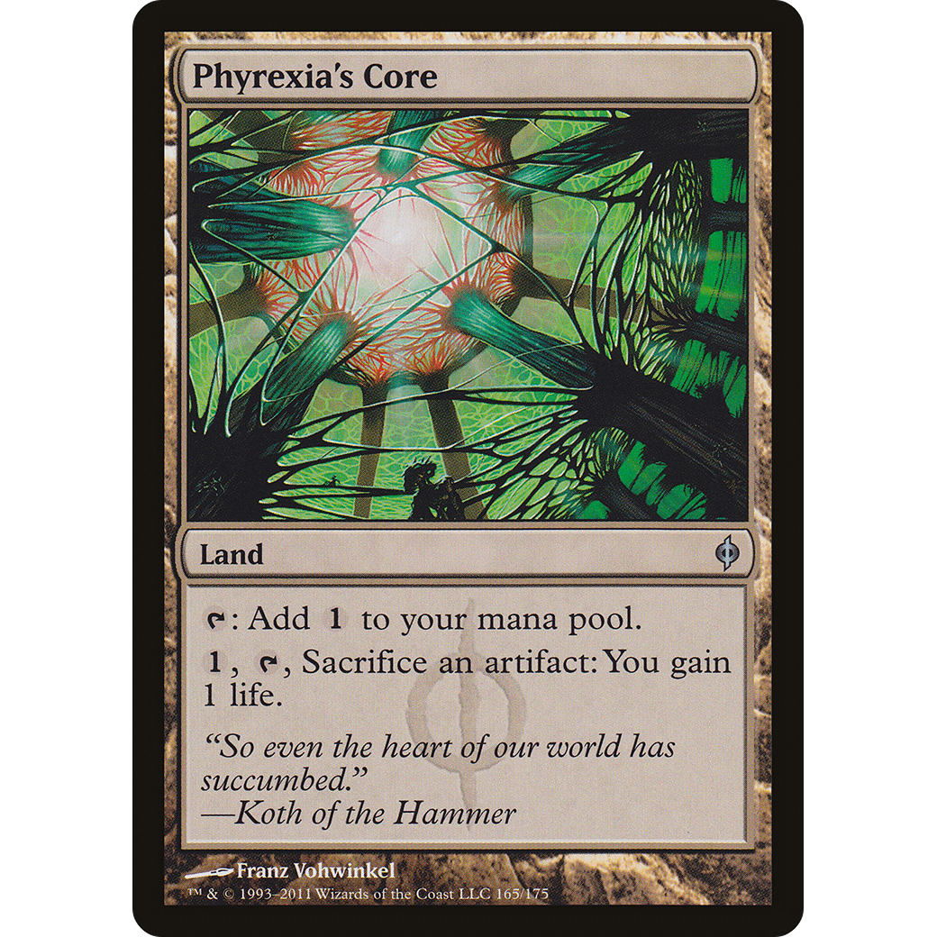 Phyrexia's Core (NPH-165) - New Phyrexia