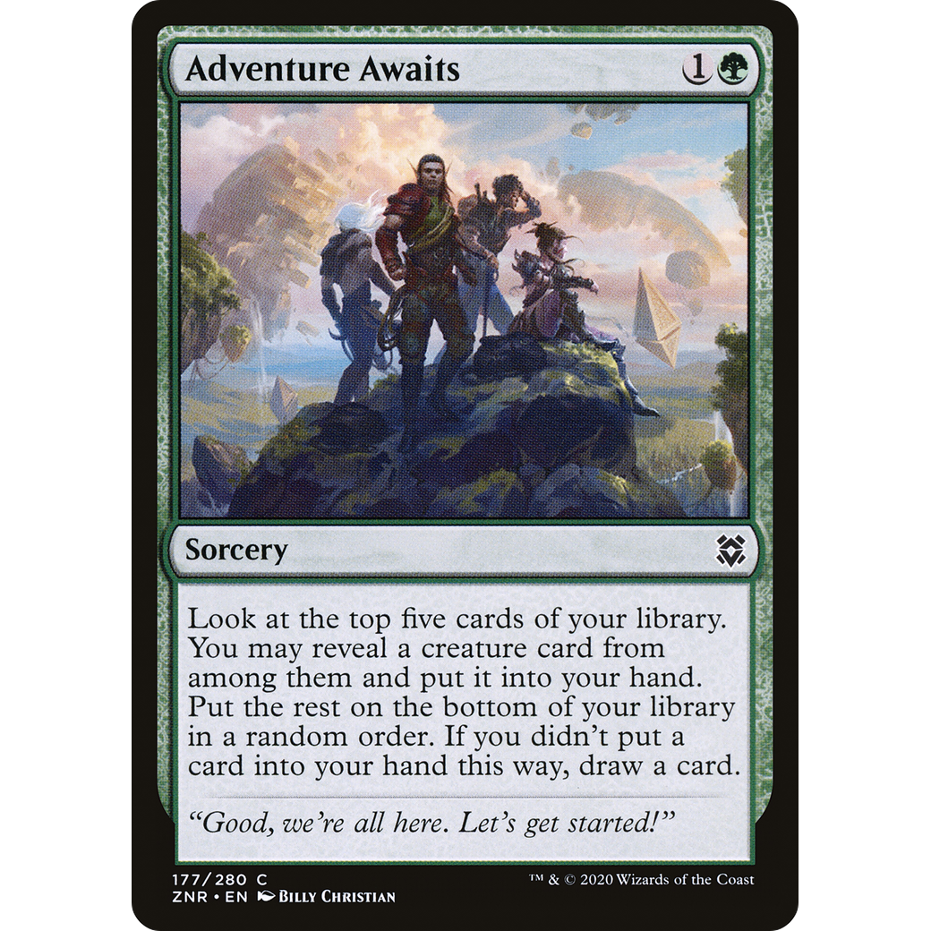 Adventure Awaits (ZNR-177) - Zendikar Rising