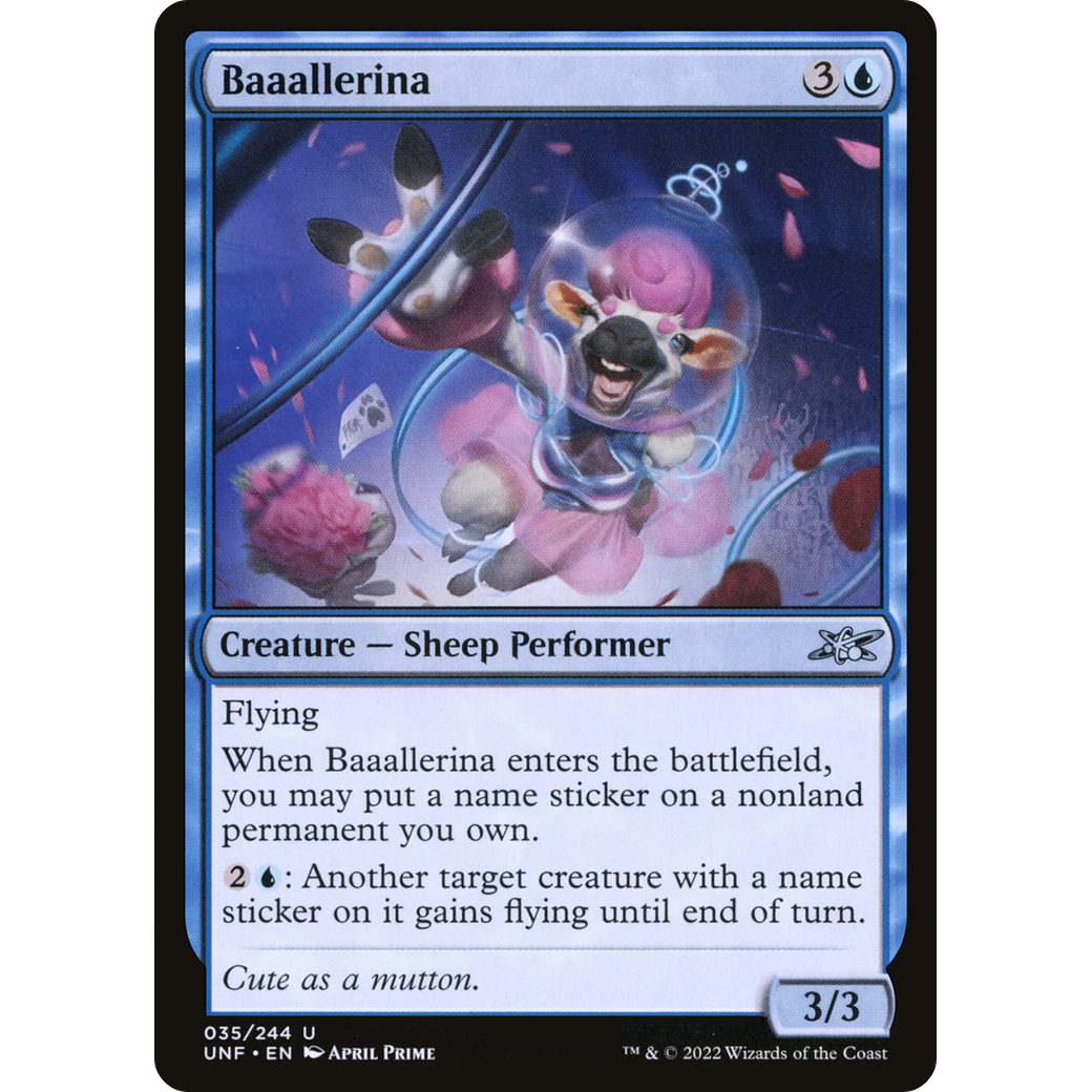 Baaallerina (UNF-035) - Unfinity Foil