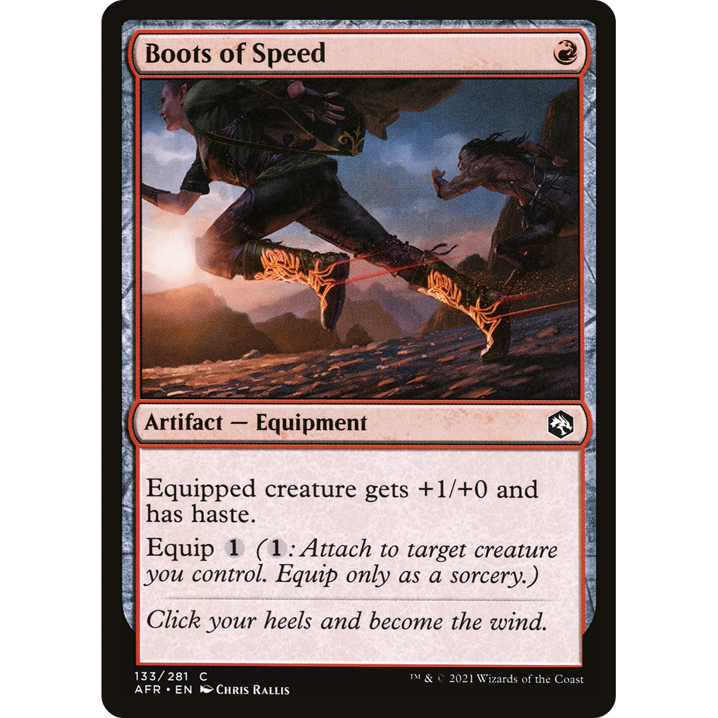 Boots of Speed (AFR-133) - Adventures in the Forgotten Realms Foil