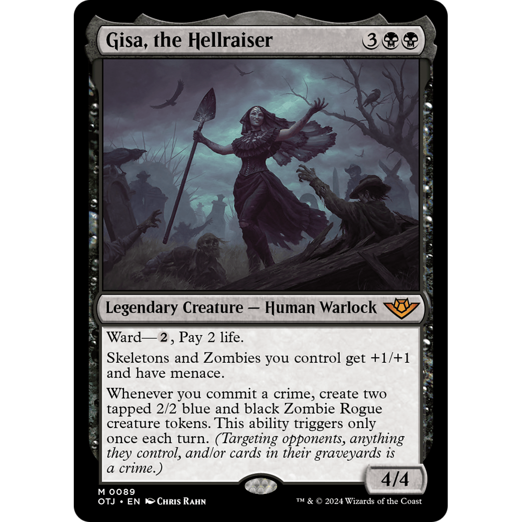 Gisa, the Hellraiser (OTJ-089) - Outlaws of Thunder Junction Foil