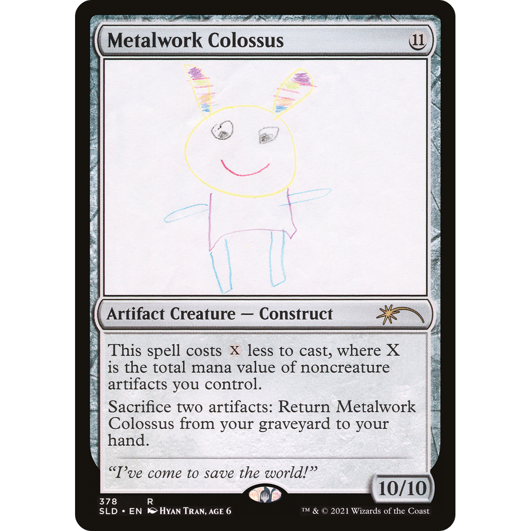 Metalwork Colossus (378) (SLD-378) - Secret Lair Drop Foil