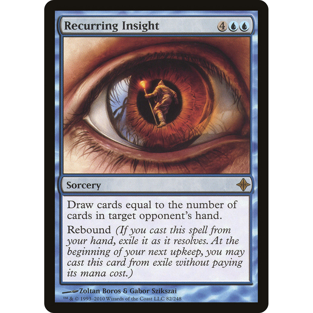 Recurring Insight (ROE-082) - Rise of the Eldrazi Foil