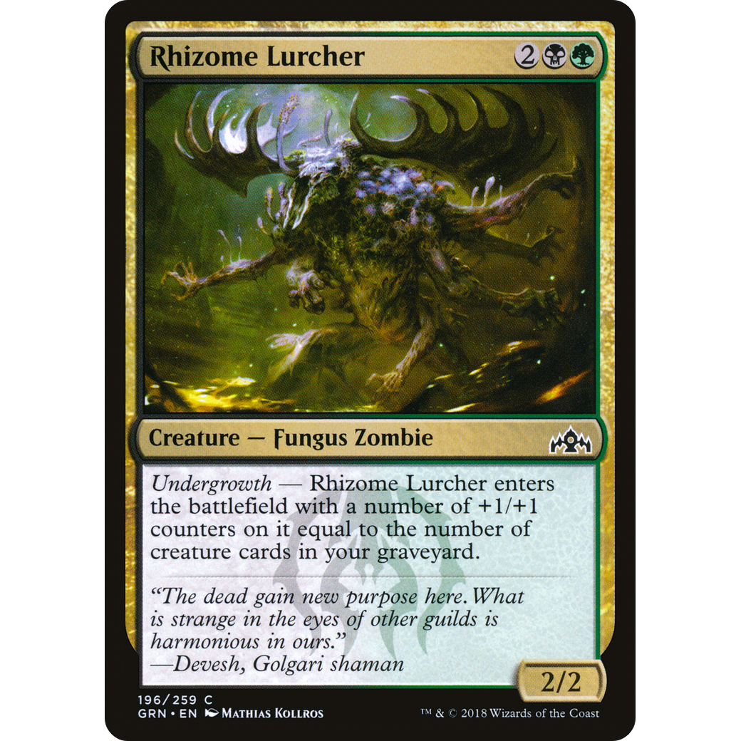 Rhizome Lurcher (GRN-196) - Guilds of Ravnica