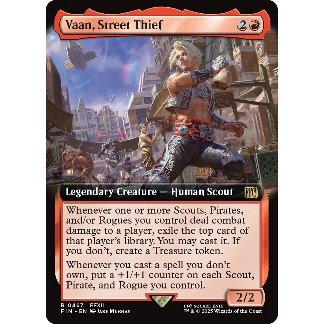 Vaan, Street Thief (FIN-467) - FINAL FANTASY: (Extended Art)